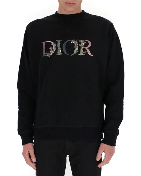 dior flowers sweatshirt|christian Dior sweatshirt men.